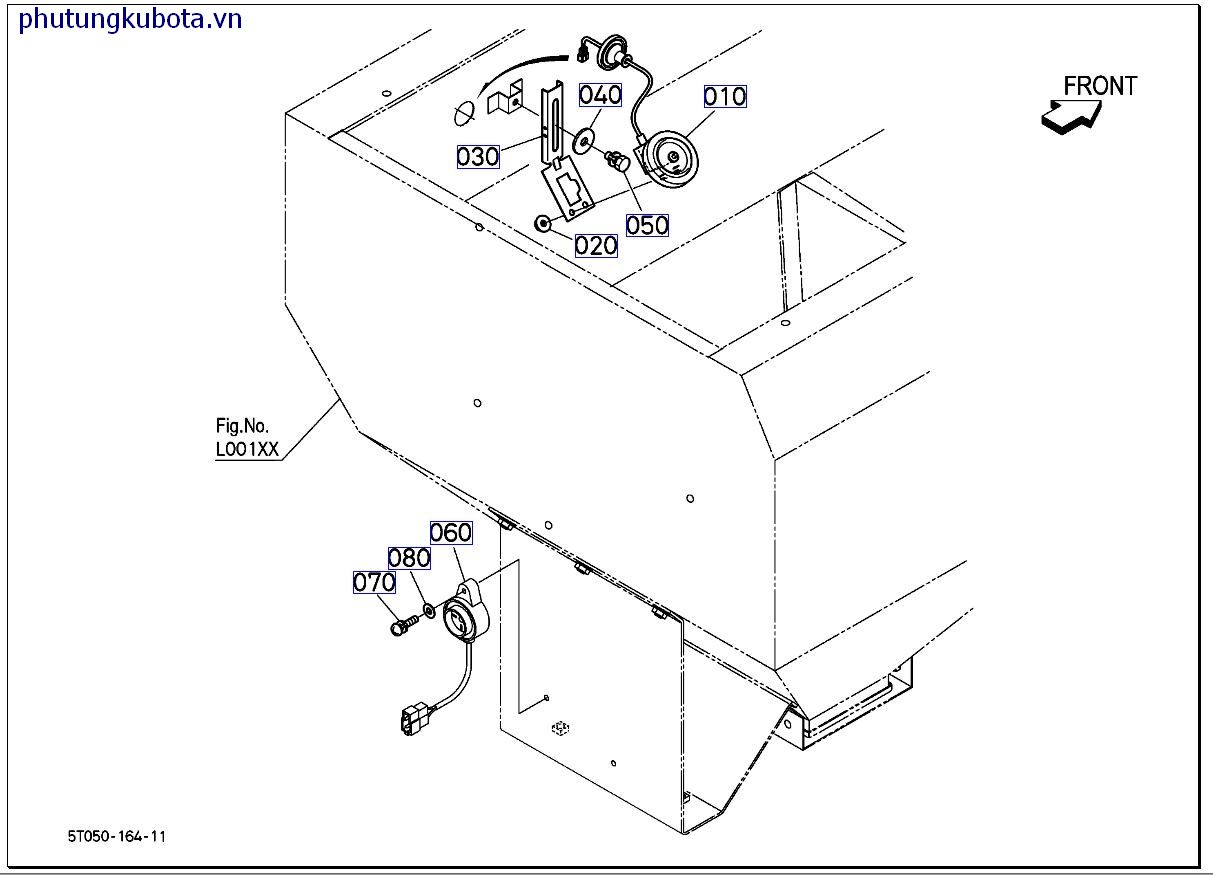 Công tắc/ bộ cảm ứng phễu nạp liệu